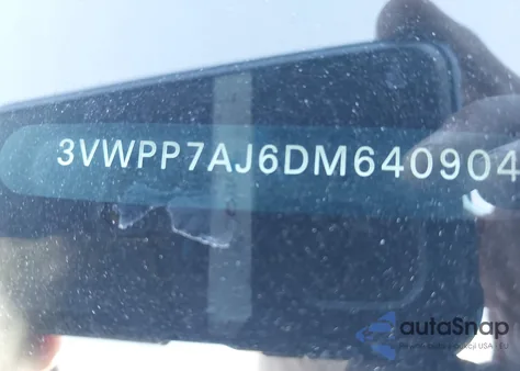 2013 Volkswagen Jetta Sportwagen 2.5L Se из США, поврежденный, VIN 3VWPP7AJ6DM640904